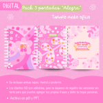 Archivo digital-Pack 3 portadas "Alegra"