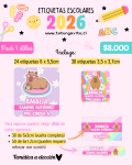 Pack escolar 1 útiles-adhesivos