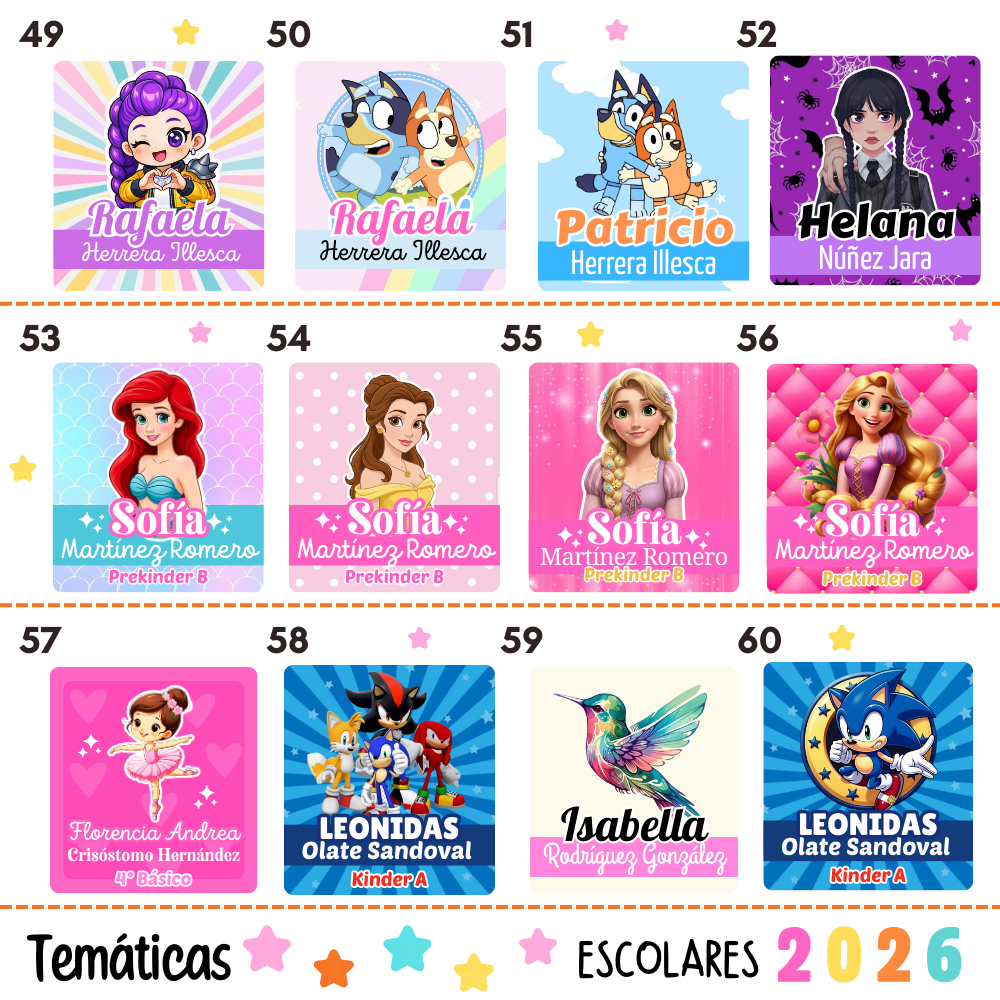 útiles 5